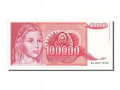 Yougoslavie, 100000 Dinara, 1989
