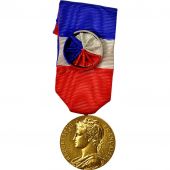 France, Mdaille dhonneur du travail, Mdaille, 1962, Non circul, Borrel