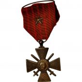 France, Croix de Guerre, Une Etoile, Mdaille, 1914-1918, Trs bon tat