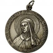 Italy, Medal, Canonisation de Thrsa de Jsus, 1922, AU(55-58), Silver
