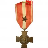 France, Croix de la Valeur Militaire, Mdaille, Excellent Quality, Bronze, 37