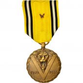 Belgium, Commmorative de la Guerre, Medal, 1940-1945, Very Good Quality