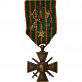 France, Croix de Guerre, 7 Citations, Medal, 1914-1916, Excellent Quality