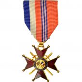 France, Croix dHonneur Franco-Britannique, Medal, 1940-1944, Uncirculated, Gilt