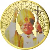 Vatican, Mdaille, Pape Jean Paul II, 2011, FDC, Copper Gilt