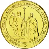 Poland, Medal, Sanctuaire Maryjne, Swieta Lipka, MS(65-70), Copper Gilt