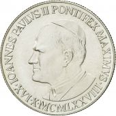 Vatican, Mdaille, Pape Jean Paul II, 1980, SPL+, Argent