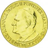 Vatican, Medal, Pape Jean Paul II, 1980, MS(64), Gold