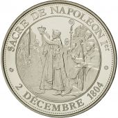 France, Medal, Le sacre de Napolon Ier par Pie VII, MS(65-70), Copper-nickel
