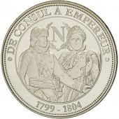 France, Medal, Napolon, de Consul  Empereur, MS(65-70), Copper-nickel