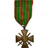 France, Croix de Guerre, Mdaille, 1914-1918, Excellent Quality, Bronze, 38