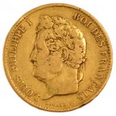 Louis-Philippe I, 40 Francs or Laureate Head