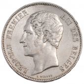 Léopold I, Belgique, 5 Francs Tête Nue