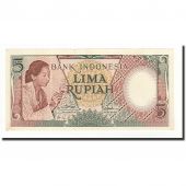 Indonsie, 5 Rupiah, 1958, KM:55, SPL+