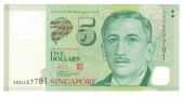 Singapour, 5 Dollars, 2005, KM:47, NEUF