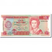 Belize, 5 Dollars, 1990, KM:53a, 1990-05-01, NEUF