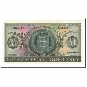 Guernsey, 1 Pound, Undated (1969-75), KM:45b, UNC(65-70)