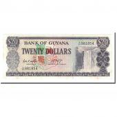 Guyana, 20 Dollars, Undated (1966-89), KM:24b, NEUF