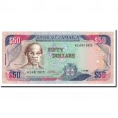 Jamaica, 50 Dollars, 1993, KM:73b, 1993-02-01, NEUF