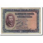 Espagne, 25 Pesetas, 1926, KM:71a, 1926-10-12, TB+
