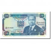 Kenya, 20 Shillings, 1989, KM:25b, 1989-07-01, NEUF