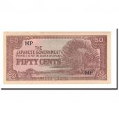 MALAYA, 50 Cents, 1942, KM:M4s, SPL+