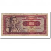 Yugoslavia, 100 Dinara, 1955, 1955-05-01, KM:69, VG(8-10)
