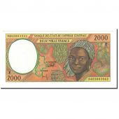 Central African States, 2000 Francs, 1998, KM:203Ee, UNC(65-70)