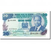 Billet, Kenya, 20 Shillings, 1981-87, 1986-09-14, KM:21e, SPL+