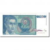 Banknote, Yugoslavia, 500 Dinara, 1990, 1990-03-01, KM:106, AU(55-58)