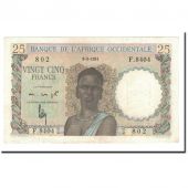 Banknote, French West Africa, 25 Francs, 1951, 1951-03-08, KM:38, AU(50-53)