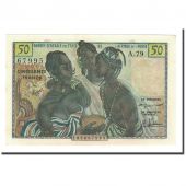 Banknote, West African States, 50 Francs, Undated (1958), KM:1, UNC(63)