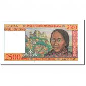 Billet, Madagascar, 2500 Francs = 500 Ariary, 1998, Undated, KM:81, NEUF