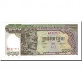 Banknote, Cambodia, 100 Riels, 1957-75, KM:8b, UNC(65-70)