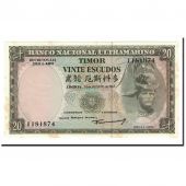 Banknote, Timor, 20 Escudos, 1967, 1967-10-24, KM:26a, UNC(63)