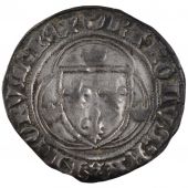 Charles VII, Blanc with crown