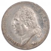 Louis XVIII, 5 Francs au buste nu