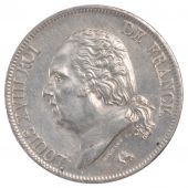 Louis XVIII, 5 Francs au buste nu