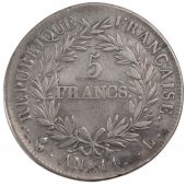 First Empire, 5 Francs Napoléon Emperor