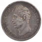Charles X, 5 Francs second type