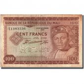 Mali, 100 Francs, 1960, KM:7a, 1960-09-22, VF(20-25)