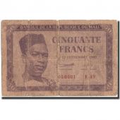 Mali, 50 Francs, 1960, KM:1, 1960-09-22, VG(8-10)
