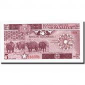 Somalie, 5 Shilin = 5 Shillings, 1982, KM:31a, 1982, NEUF