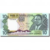 Sierra Leone, 10 Leones, 1988, KM:15, 1988-04-27, UNC(65-70)
