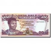 Swaziland, 20 Emalangeni, undated 1995, KM:25a, Undated 1995, NEUF