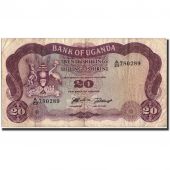 Uganda, 20 Shillings, Undated (1966), KM:3a, F(12-15)