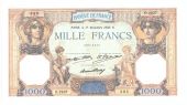 France, 1000 Francs, 1932, KM:90c, 1932-11-17, AU(55-58), Fayette:37.7