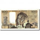 France, 500 Francs, 1977, 1977-02-03, KM:156d, TB+, Fayette:71.16