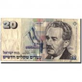 Israel, 20 New Sheqalim, 1987, 1987, KM:54b, TB