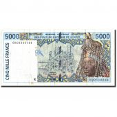 West African States, 5000 Francs, 1995, 1995, KM:713Kd, TB+